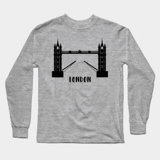 Tower Bridge in London, England Long Sleeve T-Shirt